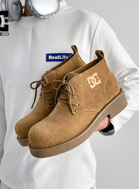 DCSHOES XIVAN 2025秋冬季马丁靴男款复古工装靴英伦靴子男