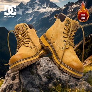 新款 EDGE25冬季 NIMBRO 加绒靴子马丁靴真皮男靴大黄靴男 SHOES