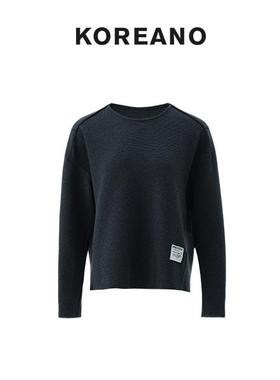【KOREANO】冬季深灰色毛针织外套款式说明  TT5597(JUN)