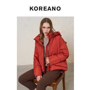 【KOREANO】冬季辰沙红羽绒服 【H】 YS7373(UN)