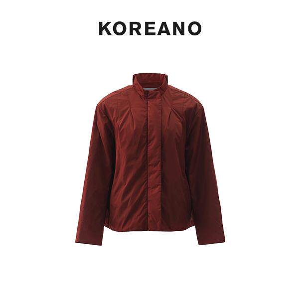 【KOREANO】冬季蜜瓜橘立领加棉夹克式外套  MS2740(UN)