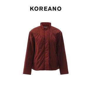 【KOREANO】冬季蜜瓜橘立领加棉夹克式外套  MS2740(UN)