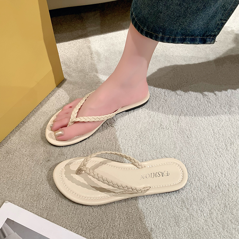 人字拖女夏季外穿平底大码凉拖鞋