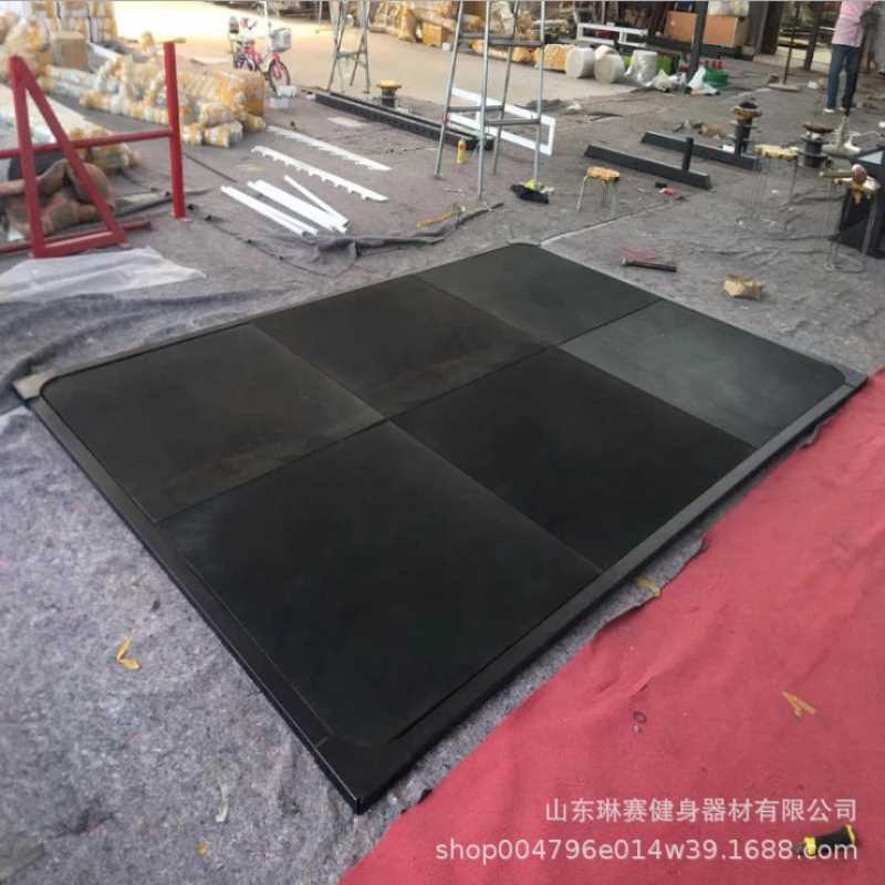 厂家举重台3米X2米厚度30mm举重台健身房配套举重训练举重台