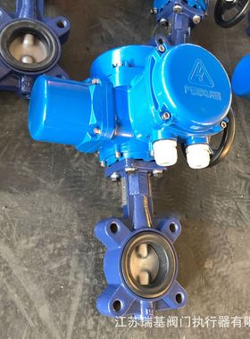 D971X-10Q-40电动对夹球墨铸铁蝶阀  农田灌溉专用阀 开关型