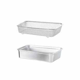 ?304不锈钢洗菜沥水篮大单槽深型盆中盆大号备菜盆碗碟沥水