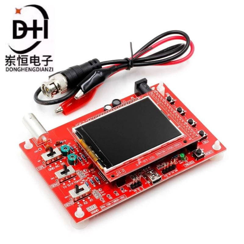 DSO138示波器制作套件，电子学习套件，开源STM32示波器13802K