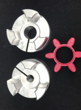 德国R+W EK450梅花联轴器/钢/减震垫块/缓冲胶圈/64sh D墨绿色