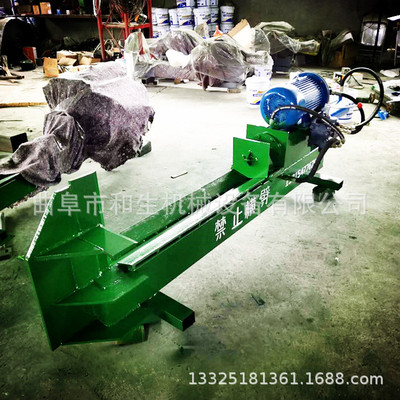 现货电动卧式杂木劈木机 液压木段劈材机移动式树根破木机质保1年