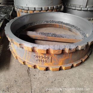 D球墨铸铁双瓣对夹蝶形对夹止回阀 16Q DH77X