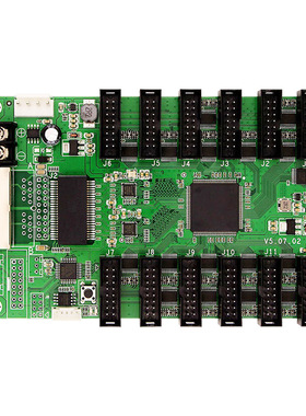 中航ZH-T12全彩接收卡12个75接口中航全彩控制系统LED千兆控制卡