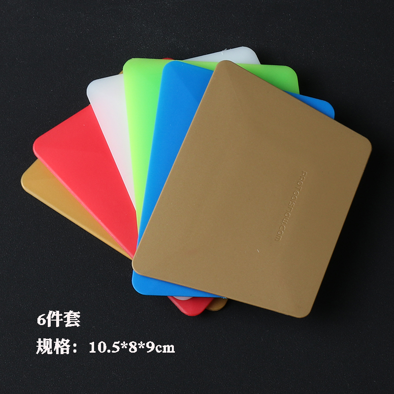 STR白色梯形绒布刮广告贴膜汽车改色贴膜工具梯形硬刮 梯形软刮板