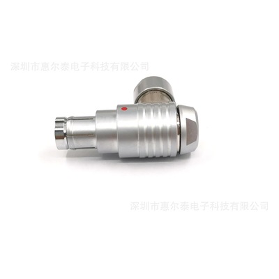 深圳工厂直销WSO弯式推拉自锁防水连接器 产品兼容FISCHER 费舍尔