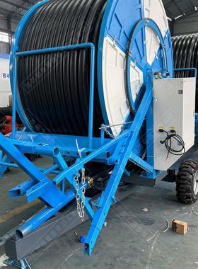 绞盘式90-30喷灌0机 自动FQO回管喷灌式设备 卷盘喷灌机j0p75-30