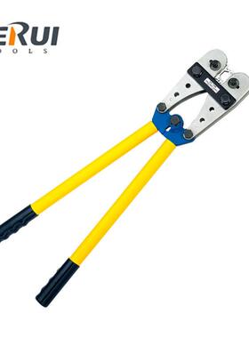 良品工具HX-120A/120B/150B/150SC大型Y.O端子压著钳德瑞DERUI