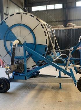 JP75-400卷盘喷灌机小麦玉浇地设备  水米EZM涡轮卷帘式式喷灌机