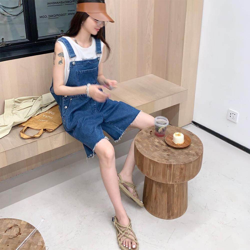 【现货】VC春夏一并收割的少女心 不怕穿脱麻烦背带裤