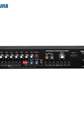 Thinuna MG-831 12路多功能话筒防啸叫混音器礼堂清吧会议室