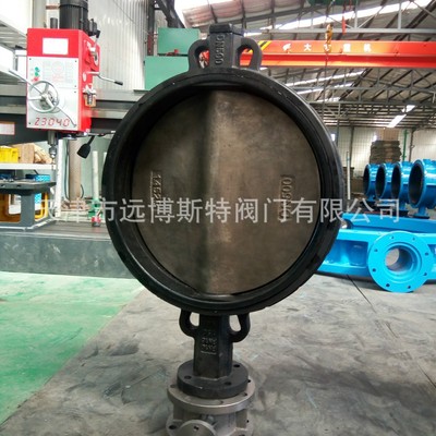 电厂专用WD071X-10/16 中线脱硫无销蝶阀1.4529、2507双相钢蝶阀