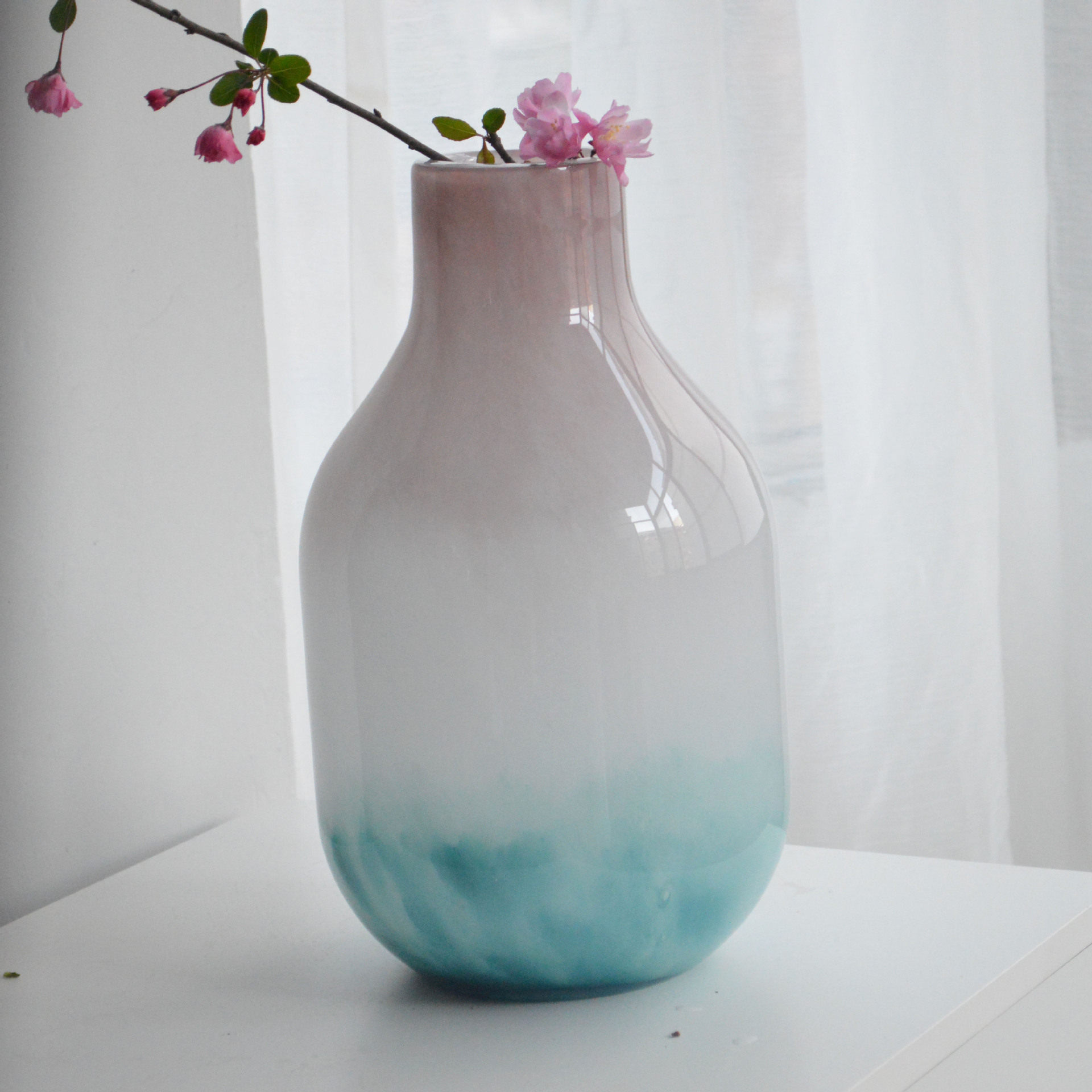 现代时尚百搭琉璃花瓶高级感艺术摆件客厅样板间水培插花桌面装饰,模玩/动漫/周边/娃圈三坑/桌游,文化/体育周边,淘宝优惠券,粉丝福利购,淘宝优惠卷