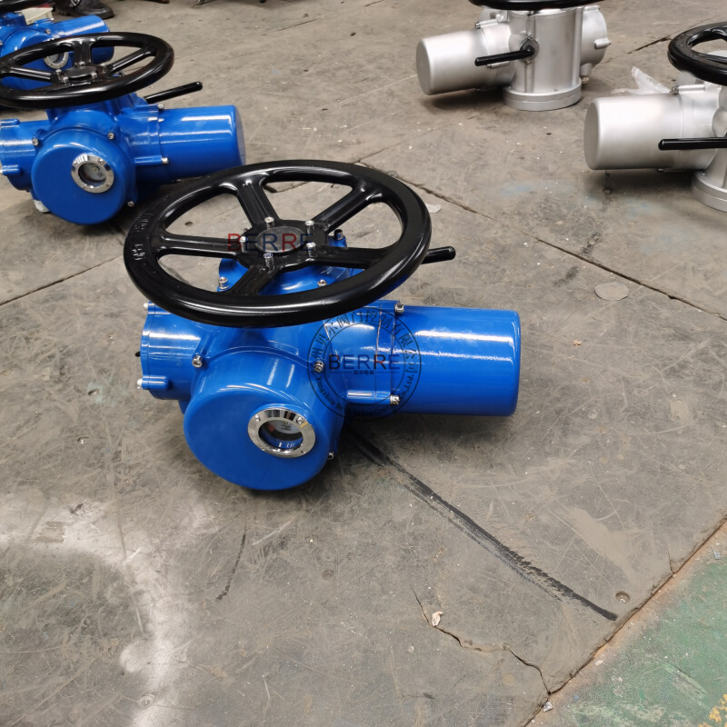 DZW10户外开关型电动执行器 带手轮手电两用电动装置