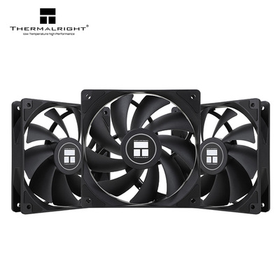 利民Thermalright TL-C12C X3 黑色12cm性能级风压扇 三连包套装