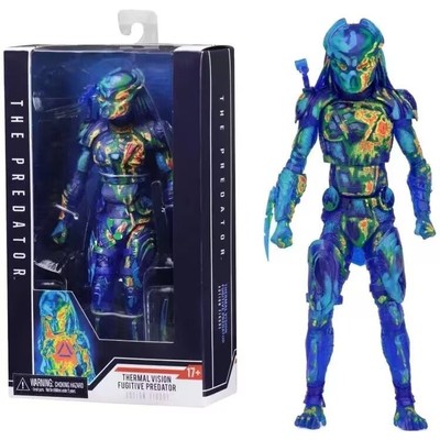 （一件起批）玩尚影NECA 铁血 Predator 热感版铁血战士  2018电