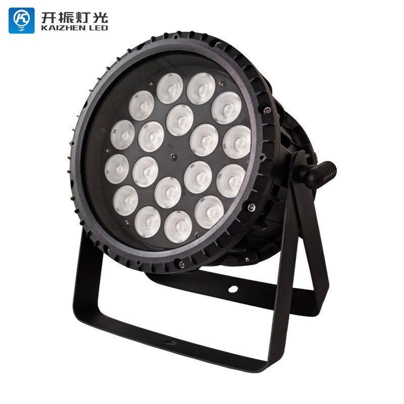 18颗10W四合一防水帕灯全彩LED户外文旅灯光建筑亮化照明婚庆舞台