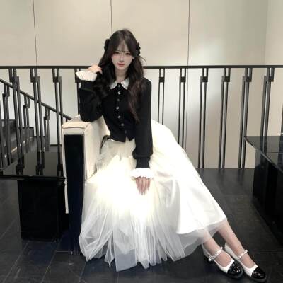 甜美小香风连衣裙女春秋