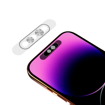 适用苹果171615前置摄像头隐私盖保护盖滑片遮挡贴防黑客14131211