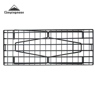 柯曼T 露营黑色单层置物架可叠加分层使用 229户外折叠落地场所架