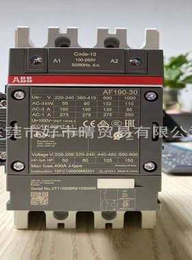 ABB交直流接触器AF50-30-00*100-250V；进口1SBL357001R7000
