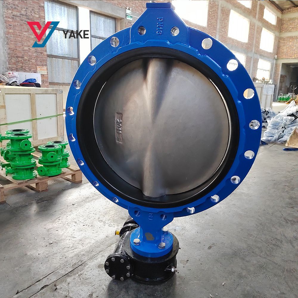 球墨铸铁出口单法兰蝶阀UD371AX-16厂家直供大口径单法兰对夹蝶阀