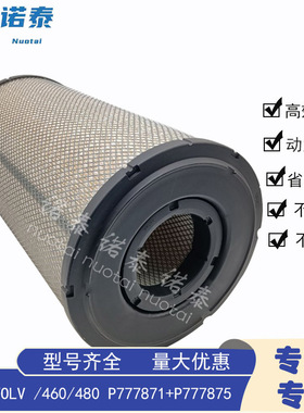 K3157 P777871+P777875沃尔EC460B/480D挖机空气滤芯11033998/9