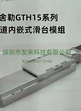 舍勒GTH15系列导轨内嵌式螺杆滑台GTH15-L5-100-BC-M40-C4