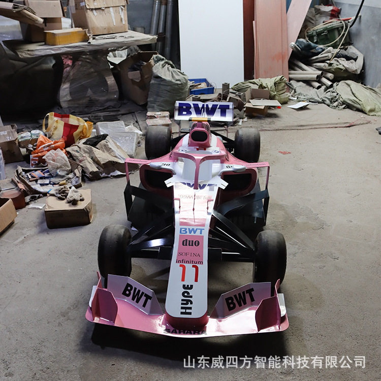 全新汽车博物馆艺术品展览道具摆件酒吧咖啡馆装饰布置F1赛车模型