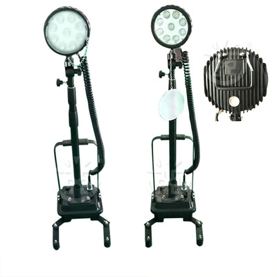 厂家供应户外升降应急抢修华荣款GAD503轻便充电LED移动照明灯