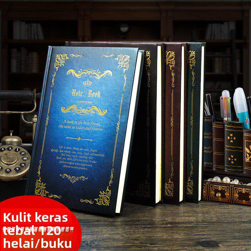 硬皮笔记本子韩国日记本魔法书创意欧式复古文艺小清新简约记事本