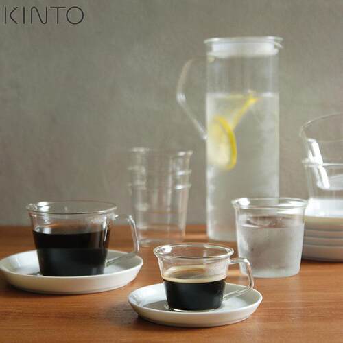 日本KINTO CAST 耐热玻璃咖啡杯水杯茶杯 啤酒牛奶饮料啤酒杯茶壶