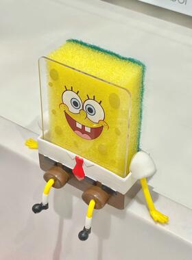 【新家的100个快递】海绵宝宝海绵擦洗碗海绵桌面摆件家居饰品