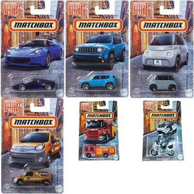 现货美版Matchbox / 火柴盒合金小车 Global Series/Moving Parts