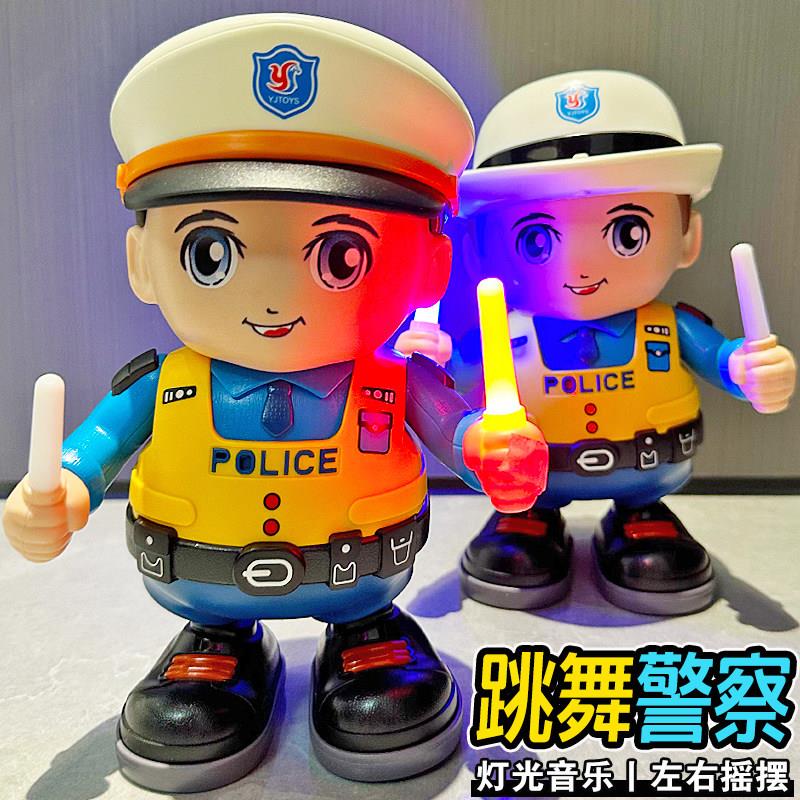 婴儿玩具宝宝0一1周岁抬头声光跳舞警察2-3益智6到12个月7男女童9