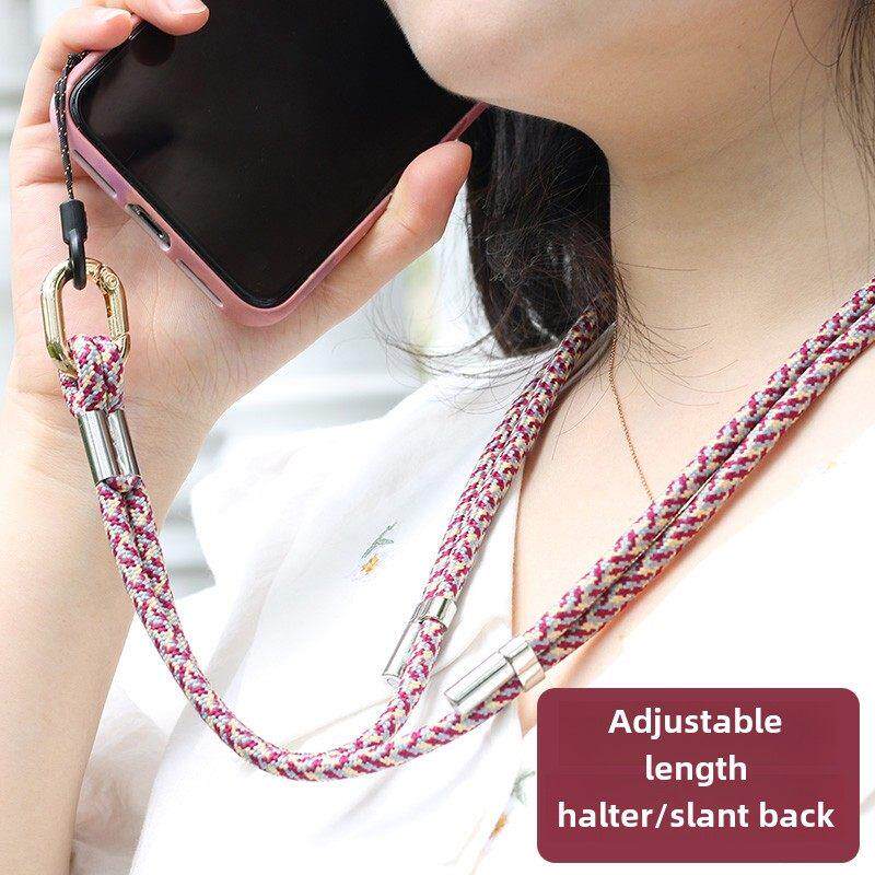 手机挂绳挂脖绳可调节长短吊绳带子伸缩加长斜挎可背防丢结实新款