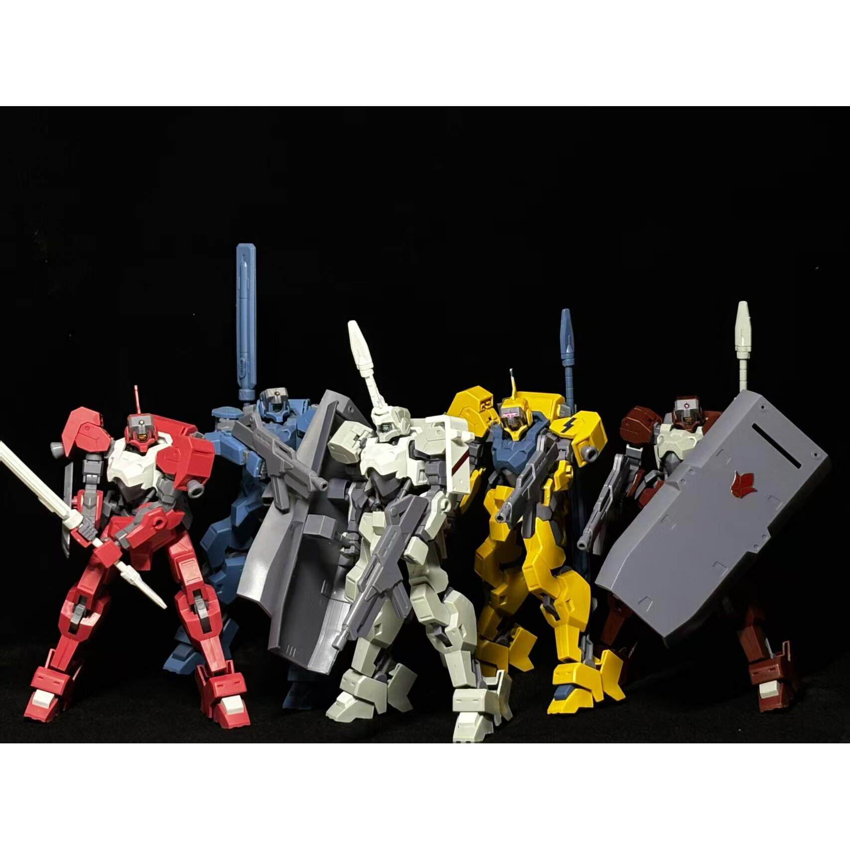 狮电改三叉戟伊欧莱德流星提瓦兹号机HG1/144拼装模型机器人
