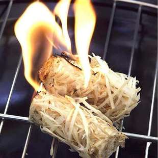 Ignition rod 蜡木棒 65*20mm 蜡木卷 壁炉木炭生火引火卷 蜡木丝