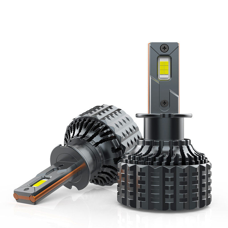 爆款V20高亮LED汽车大灯  大功率远近一体 H3  升级版灯