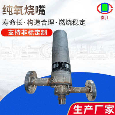 批发化铁炉纯氧烧嘴 风冷水冷都可设计 冶炼煅烧纯氧燃烧器