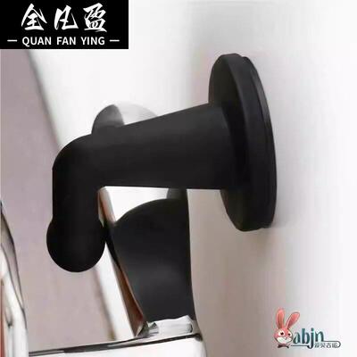 阻门吸免打孔矽胶防撞门钩5367吸门挡卫定生间门碰吸地门器门防风