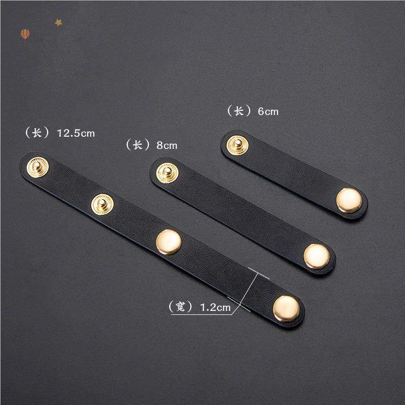 头层牛皮调节扣包带卡扣新款肩带缩短神器配件手提包固定真皮夹扣