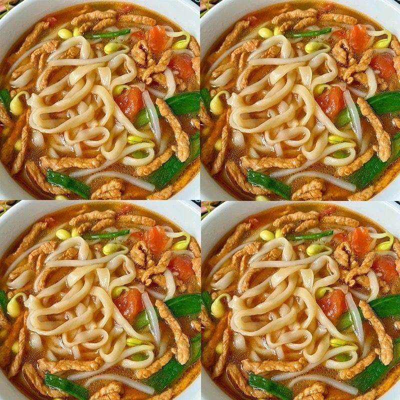 正宗手擀面桶装非油炸方便